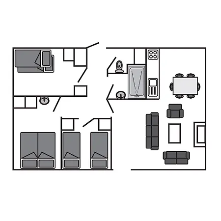 Comfort 6-person Dog In The Landal Heideheuvel Дом отдыха Бикберген