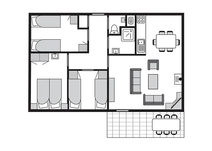 Comfort 6-person Dog In The Landal Heideheuvel Vakantiehuis *